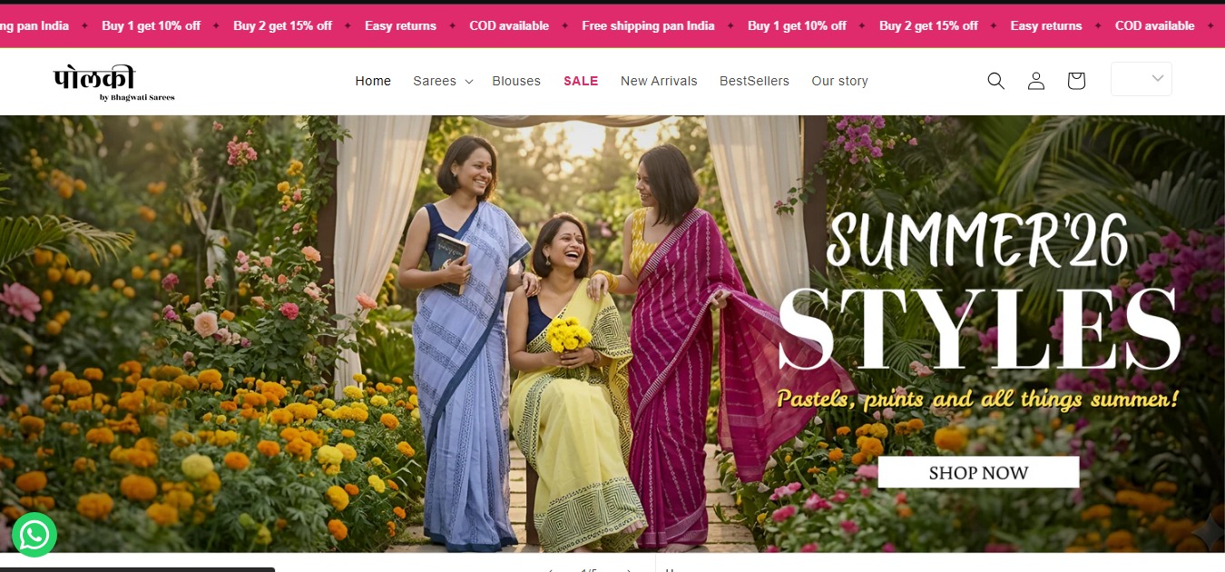 Polki Sarees